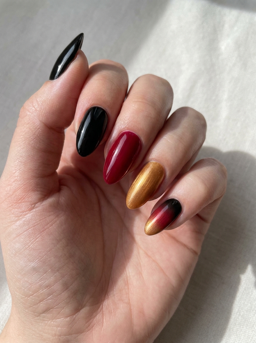 Deutschland Gradient Nails